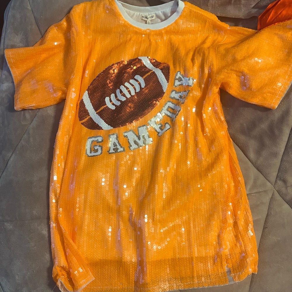 Sequin Size Large TN Vols Dress brand new